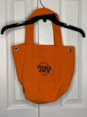 Trader Joes Mini Tote Halloween 2025 Orange